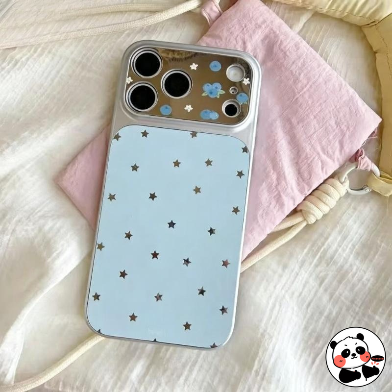Realme Note 50 - เคสโทรศัพท์ลายดาวกลวงแบบกระจกสำหรับ Realme Note 80 70 70T