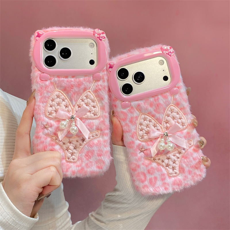 Apple Iphone 15 - เคสบิ๊กนี่ดีไซน์ไข่มุกสำหรับ iPhone 17 16 15 14