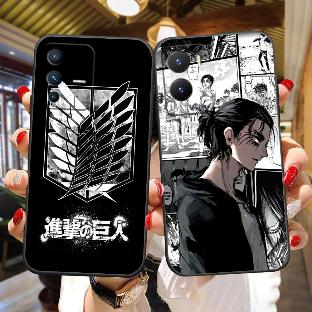 Vivo Y28 - เคสโทรศัพท์ลาย A-Attack On T-Titan Eren สำหรับ