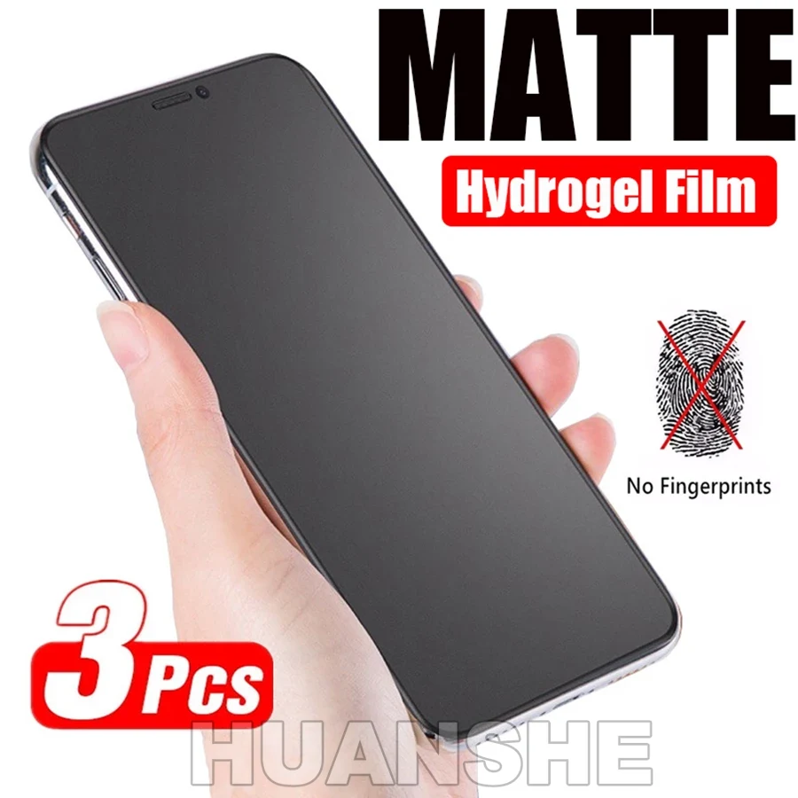 Huawei Mate 60 - 3 ชิ้น ฟิล์มไฮโดรเจลด้านป้องกันหน้าจอสำหรับ Huawei P20/P30/P40/P50/P60 Lite/Pro,