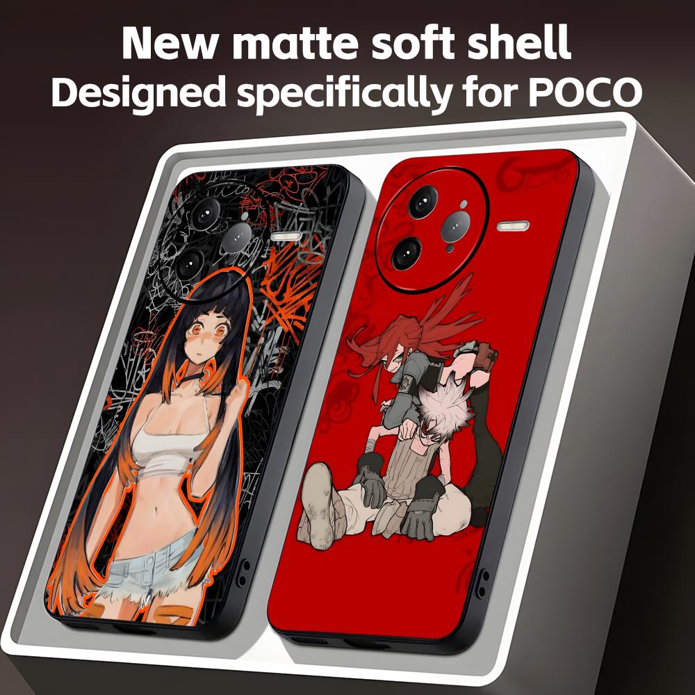 Xiaomi Poco X6 - อะนิเมะ GACHIAKUTA เคสโทรศัพท์สำหรับเสี่ยวมี่ POCO M7 M6