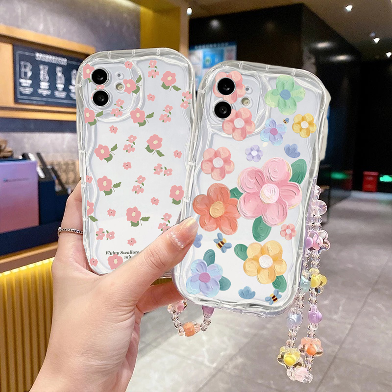 Vivo Y28 - สร้อยข้อมือดอกไม้สําหรับVIVO Y19S Y17S Y28S Y03 Y28