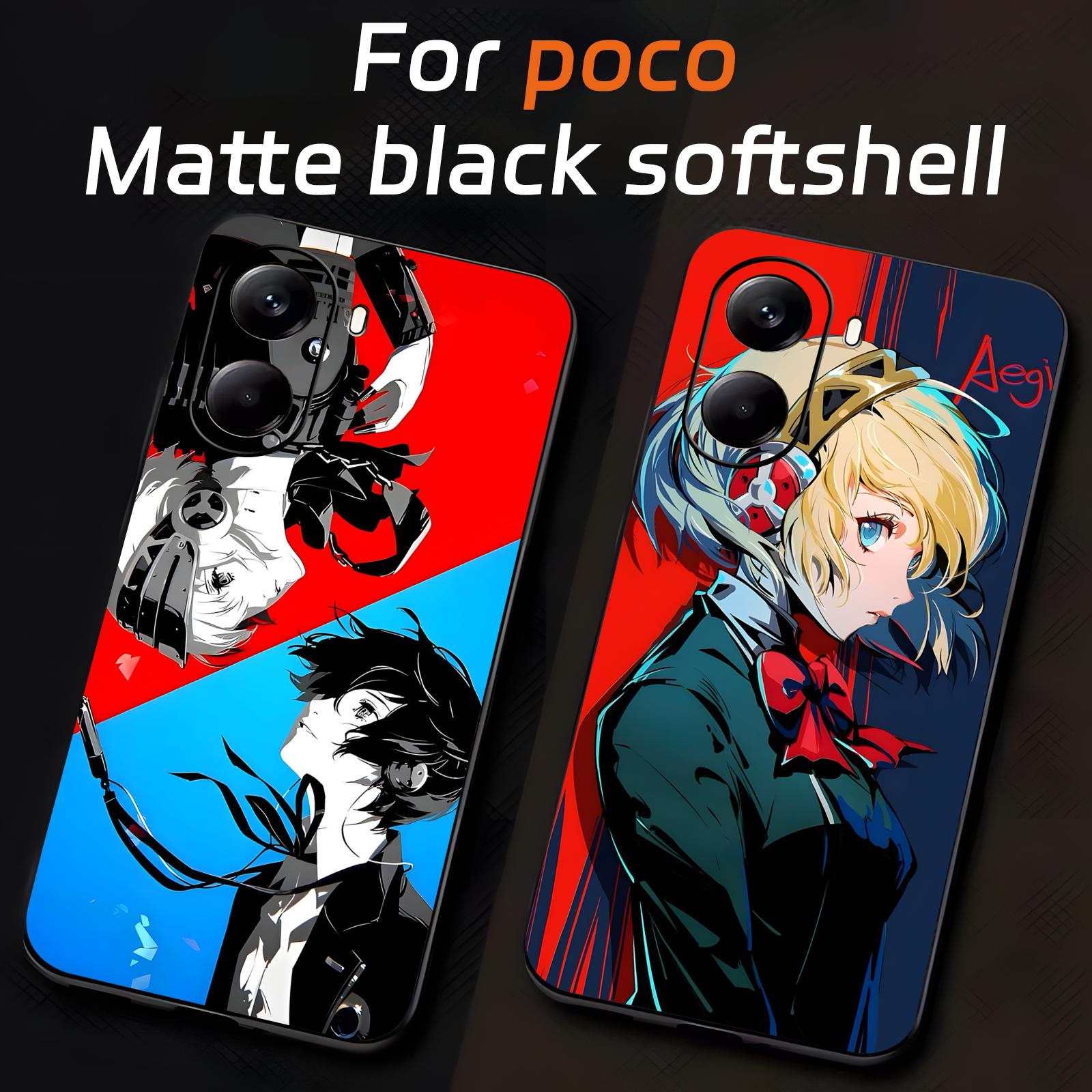 Xiaomi Poco X6 - เกมส์สุดฮิต Persona e 3 เคสโทรศัพท์สำหรับ Xiaomi