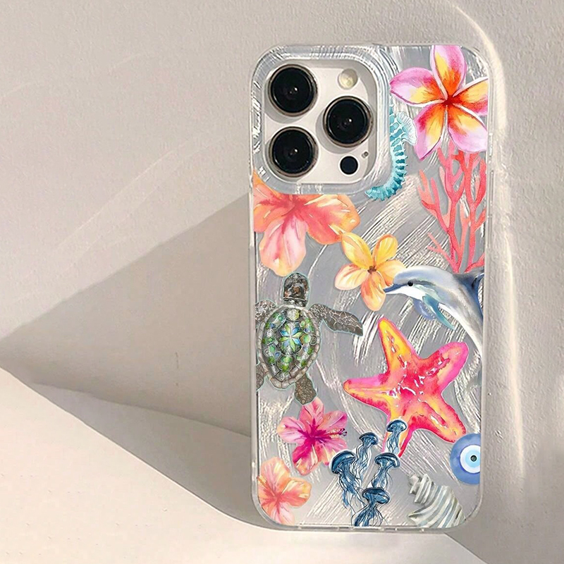 Xiaomi Redmi Note 13 - เคสโทรศัพท์ใสลายชีวิตใต้น้ำฤดูร้อน สำหรับ Xiaomi Redmi Note 14