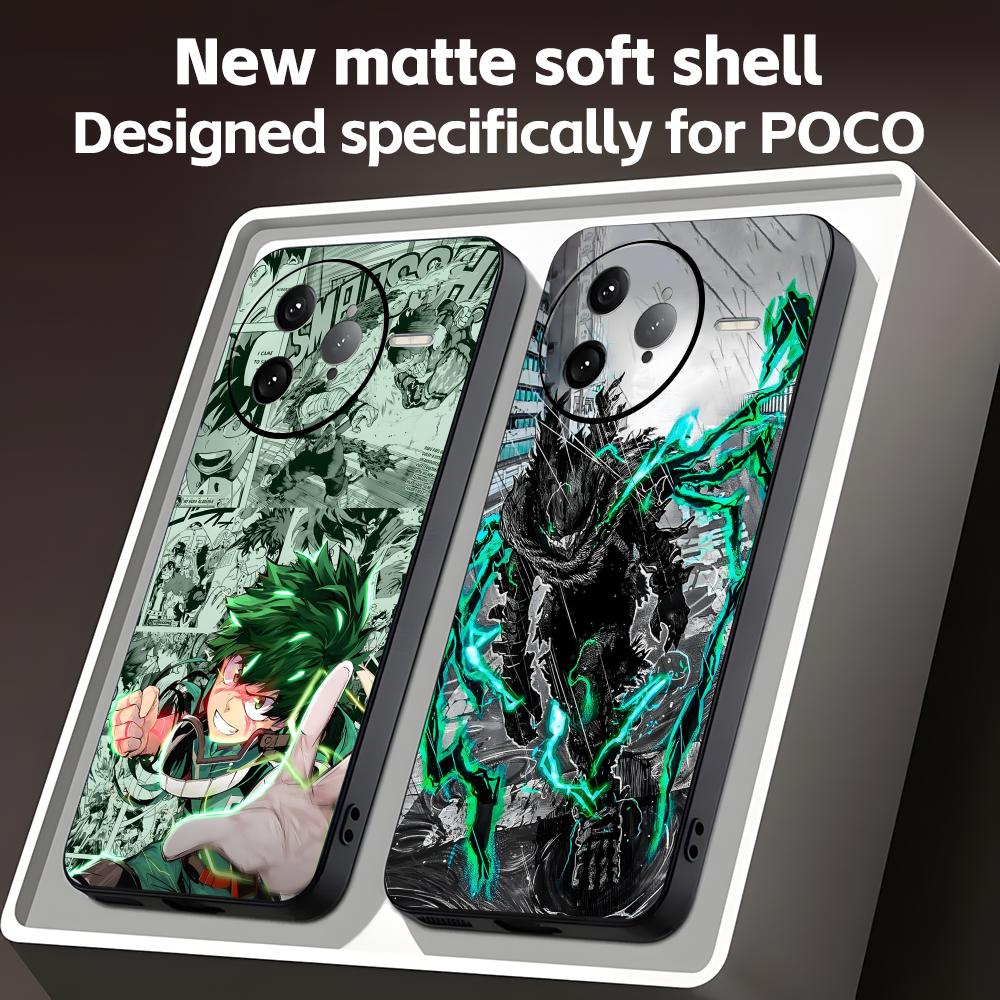 Xiaomi Poco X6 - เคสโทรศัพท์ Deku My Hero Academia สำหรับ