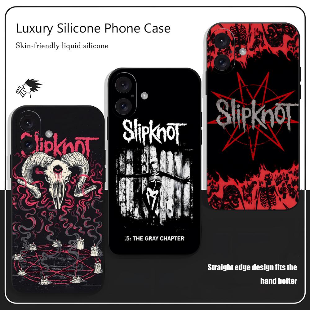 Apple Iphone 15 - S-Slipknotยอดนิยมเคสโทรศัพท์สําหรับiPhone 16 15 14 13 12