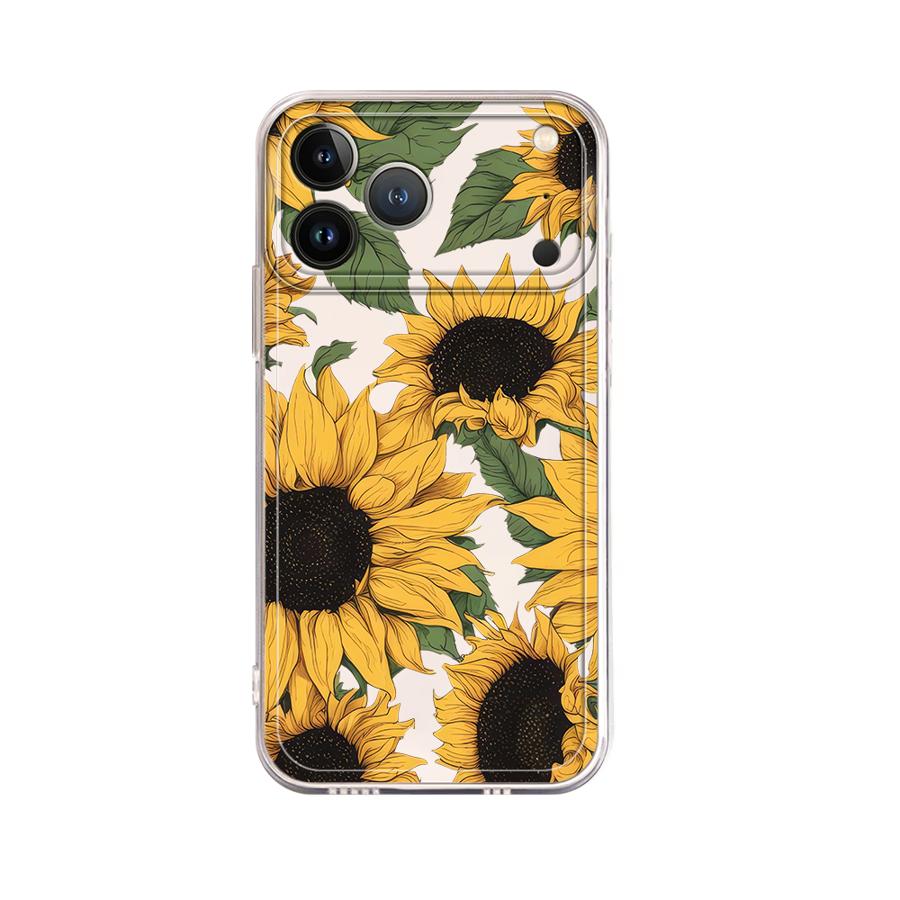 เคสลายดอกทานตะวันน่ารักสำหรับ  - Apple Iphone 15 บทวิจารณ์และราคา
