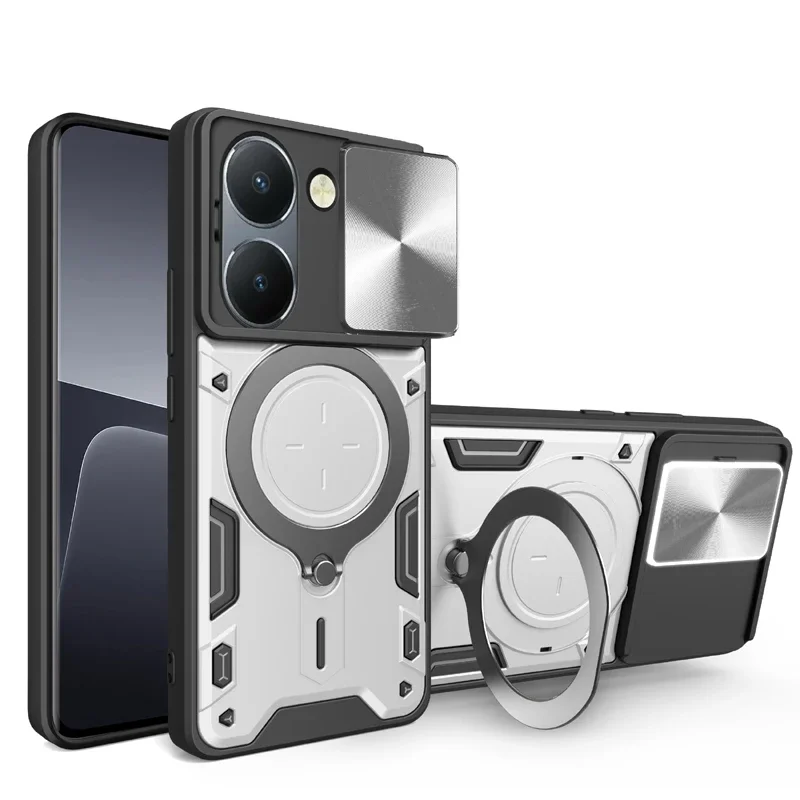 เคสกันกระแทกแบบเลื่อนปิดกล้อง  - Vivo Y28 บทวิจารณ์และราคา