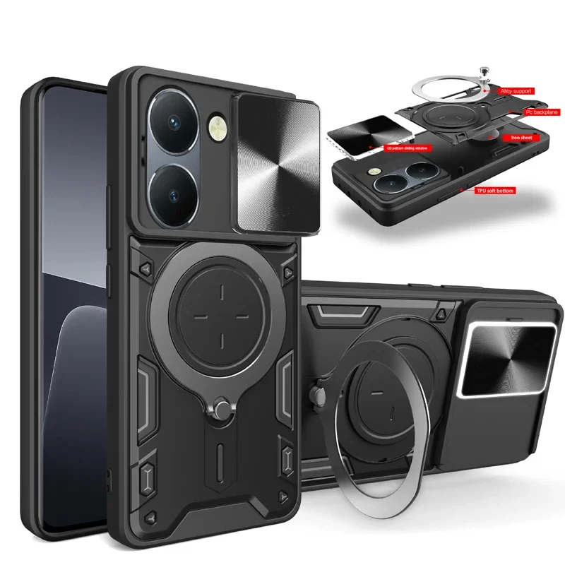 เคสกันกระแทกแบบเลื่อนปิดกล้อง  - Vivo Y28 บทวิจารณ์และราคา