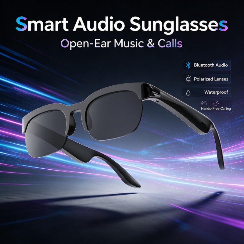 แว่นตากันแดดอัจฉริยะ บลูทูธแบบ - Smart Glasses Lens บทวิจารณ์และราคา