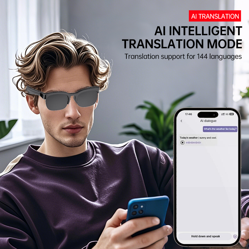 แว่นตากันแดดอัจฉริยะ บลูทูธแบบ - Smart Glasses Lens บทวิจารณ์และราคา