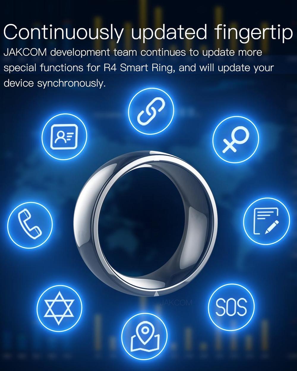 Jakcom Smart Ring R4 อุปกรณ์สว - Smart Ring Nfc Pay บทวิจารณ์และราคา