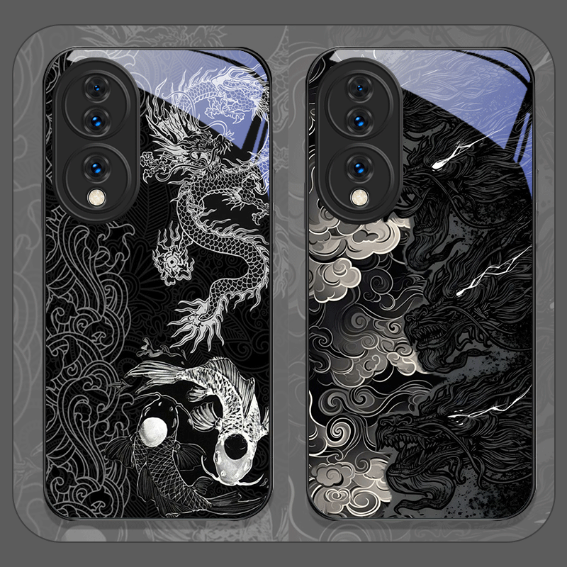 เคสโทรศัพท์กระจกนิรภัยพิมพ์ลาย - Huawei Mate 60 บทวิจารณ์และราคา